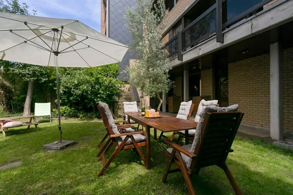 בית נופש אוסטנדה Huswell - Modernist Design House With Garden Near The Beach
